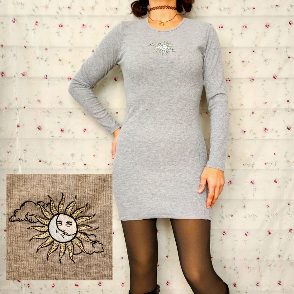 Celestial T-shirt Mini Dress